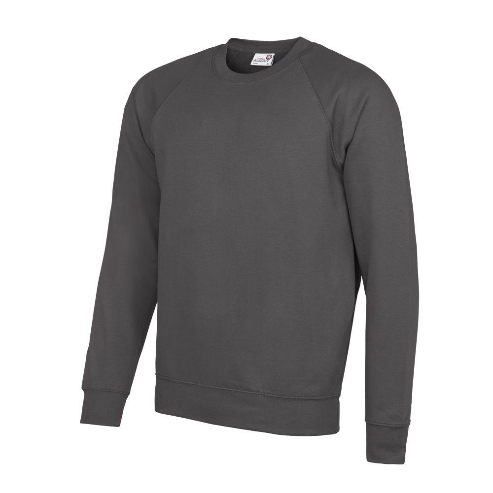 AWDis Academy Mens Crew Neck Raglan Sweatshirt