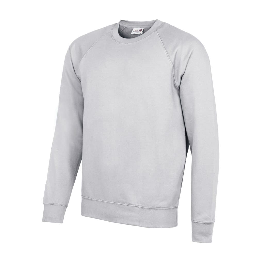 AWDis Academy Mens Crew Neck Raglan Sweatshirt