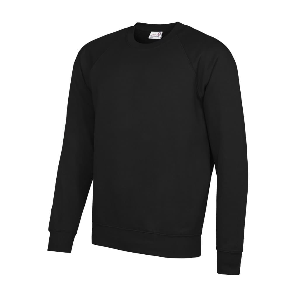 AWDis Academy Mens Crew Neck Raglan Sweatshirt