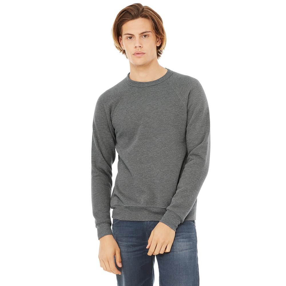 Bella + Canvas Unisex svamp Fleece Crew Neck tröja