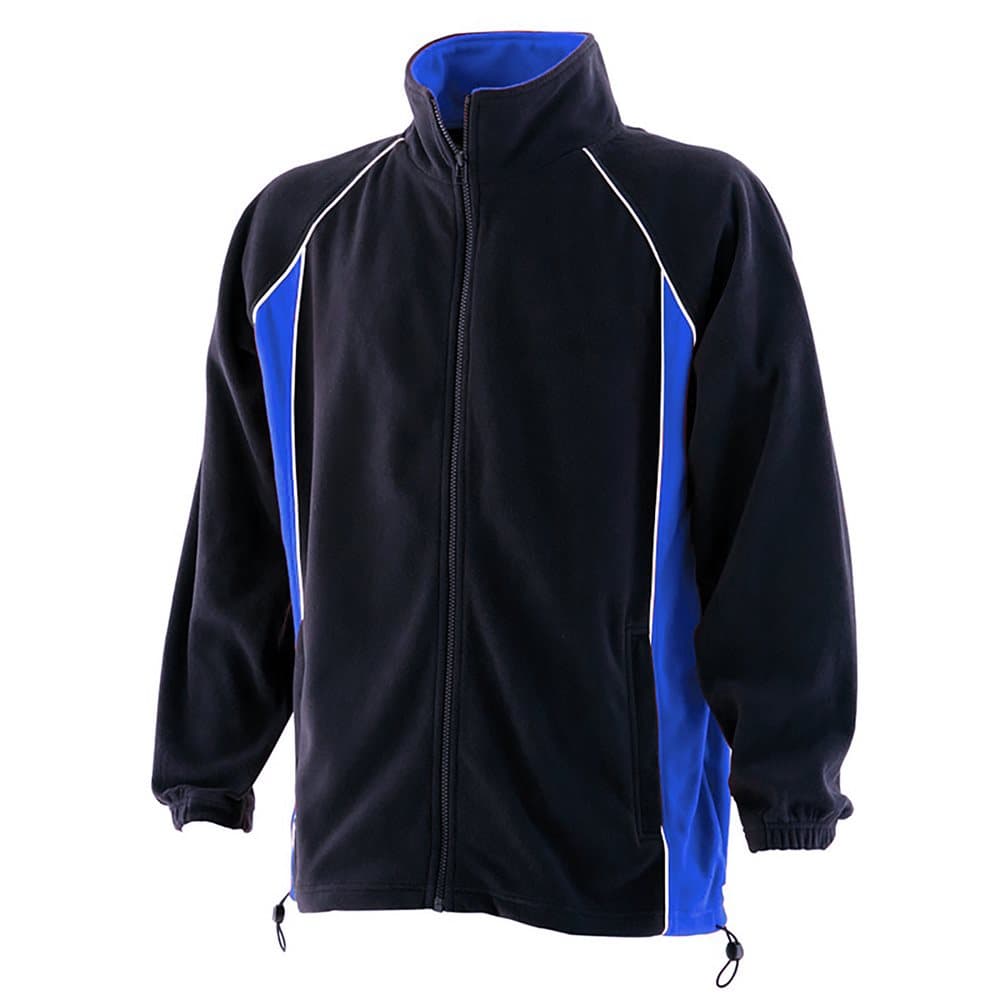 Finden & Hales Mens Piped Anti-Pill Microfleece Jacket