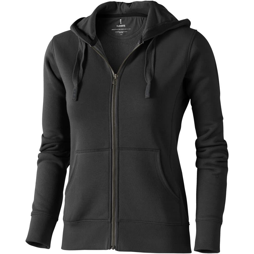 Elevate Womens/Ladies Arora Hooded Full Zip Sweater