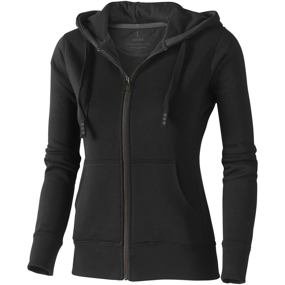 Elevate Womens/Ladies Arora Hooded Full Zip Sweater