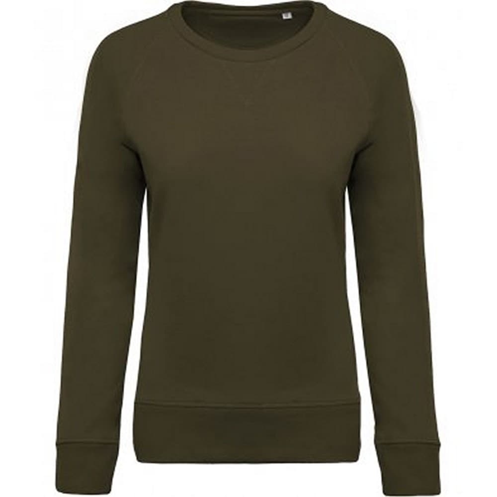 Kariban Womens/Ladies Organic Raglan Sweatshirt