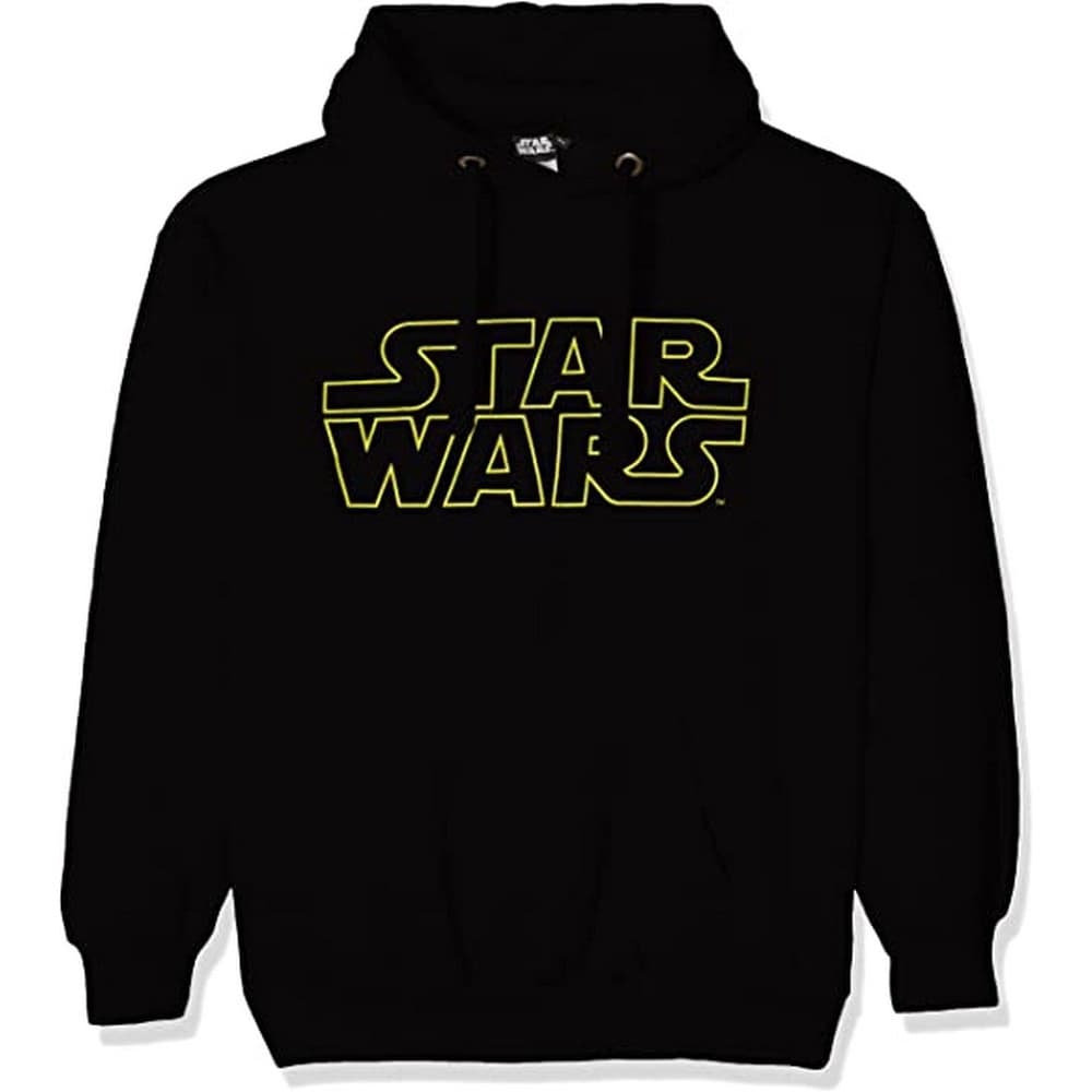 Star Wars Adults Unisex Adults Logo Design Hooded Sweatshirt