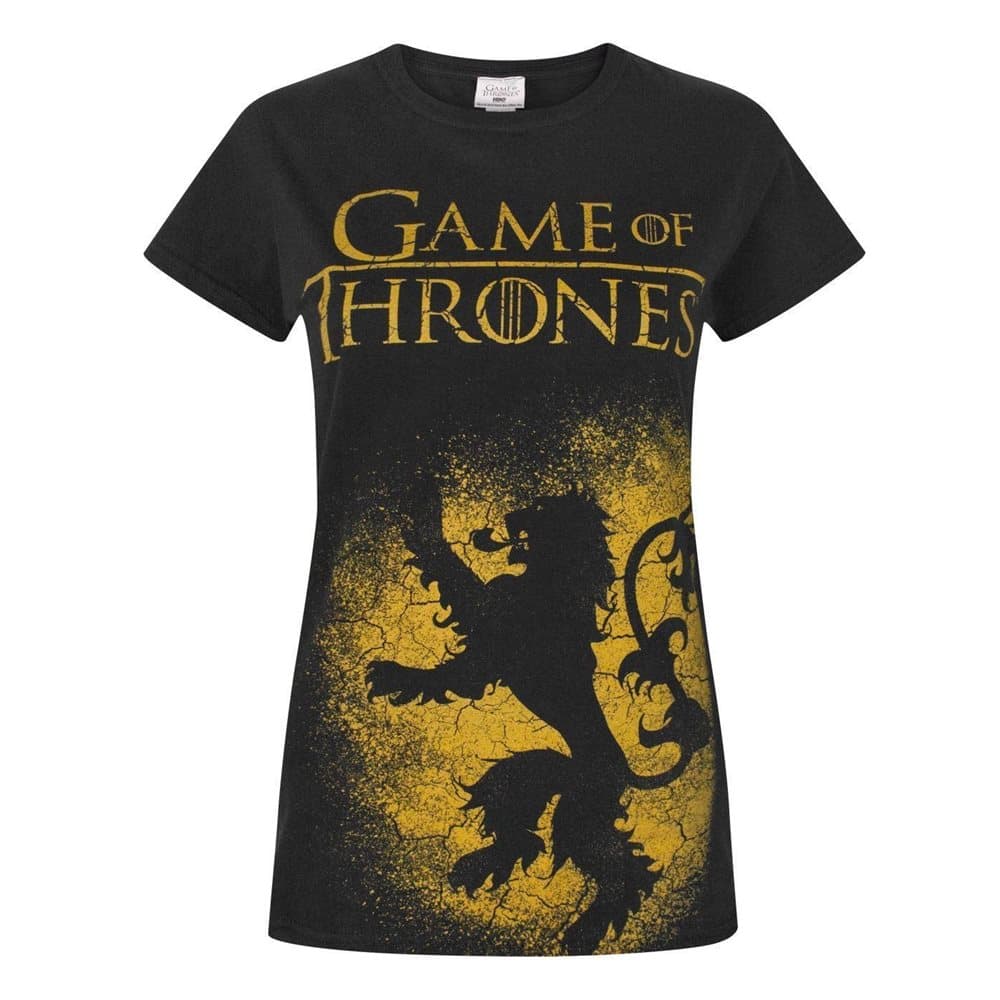 Game Of Thrones Womens/Ladies House Lannister T-Shirt