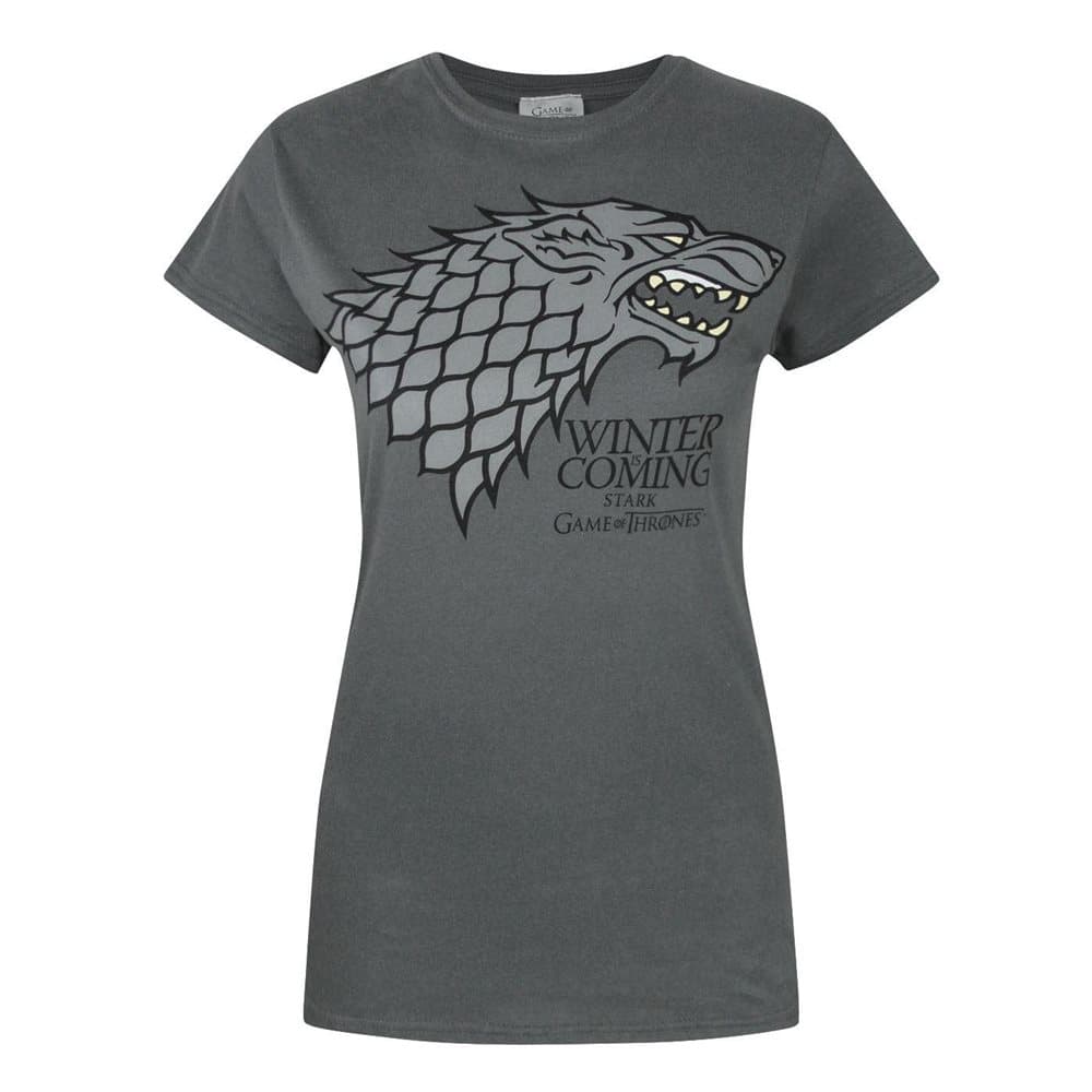 Game Of Thrones Womens/Ladies Stark Winter Is Coming T-Shirt