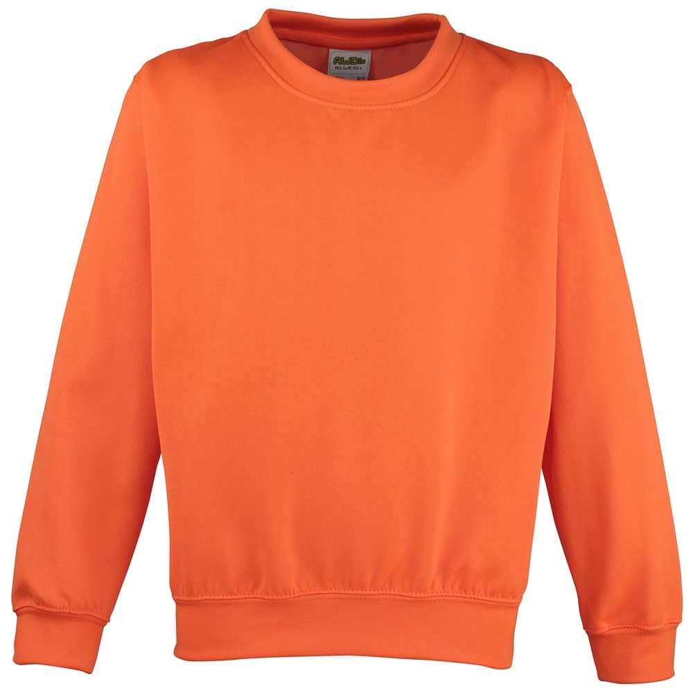 Awdis Childrens Unisex Electric Sweatshirt / Schoolwear (Pack of 2)