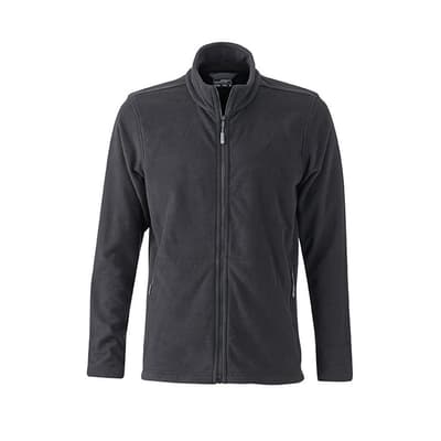 James and Nicholson Mens Basic Fleece Jacket