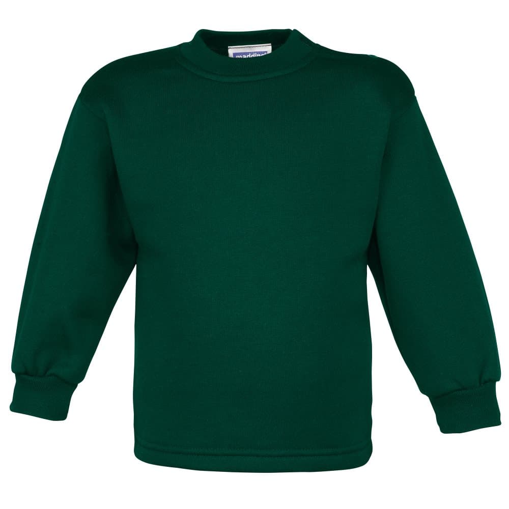 Maddins Baby Unisex Coloursure Pre-School Crew Neck Sweatshirt