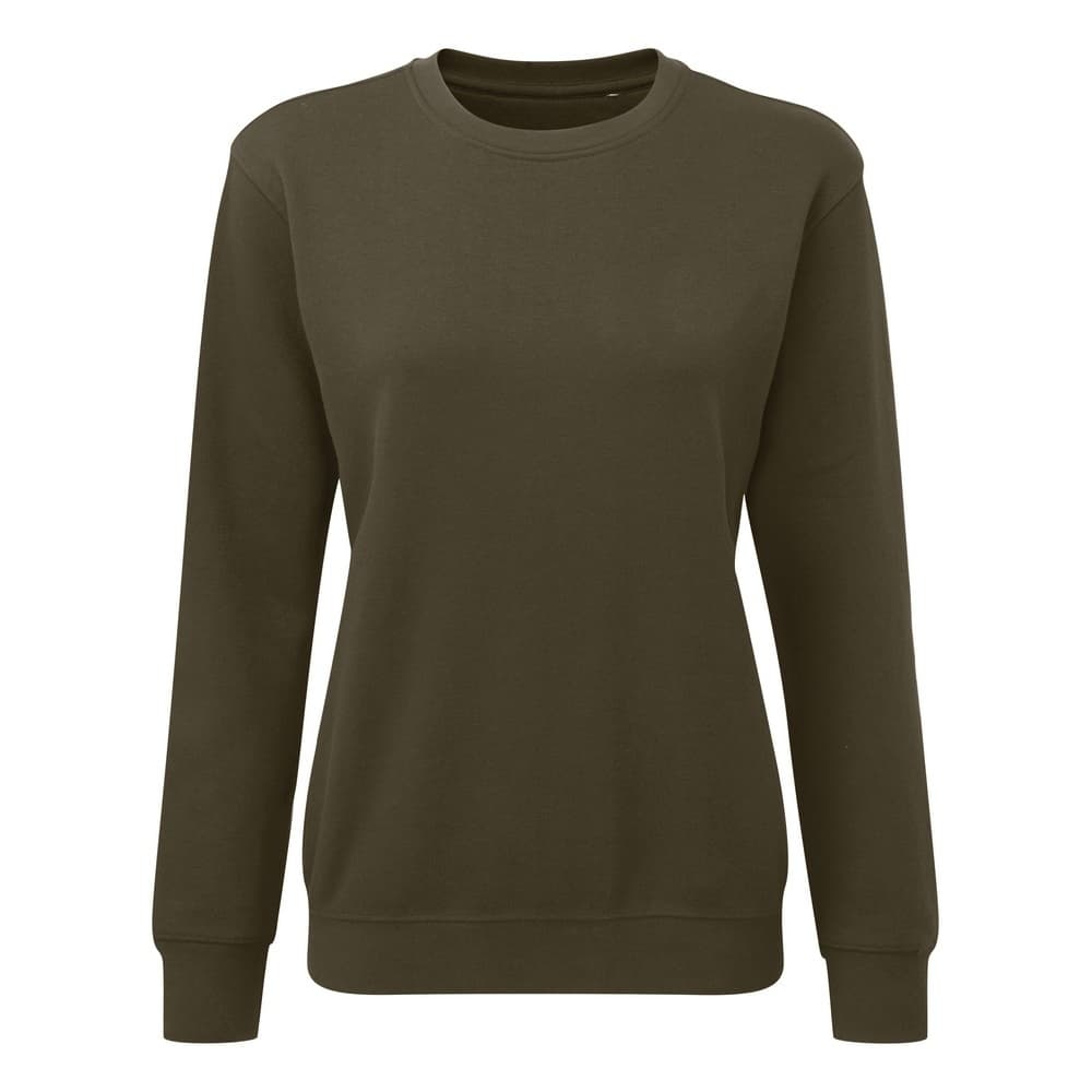 Asquith & Fox Womens/Ladies Organic Crew Neck Sweatshirt