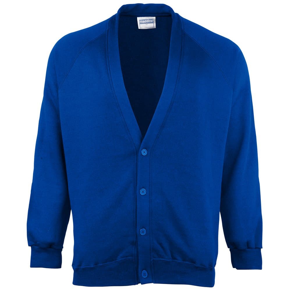 Maddins Childrens Unisex Coloursure Cardigan / Schoolwear