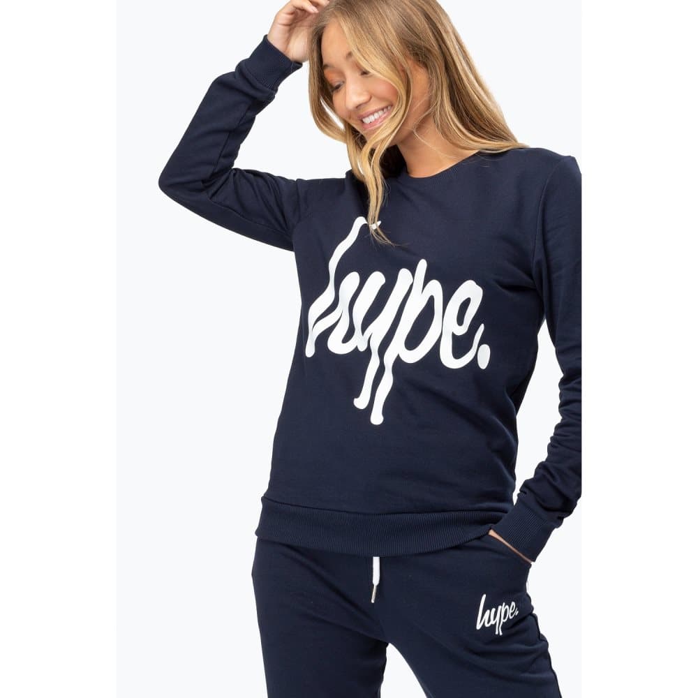Hype Womens/Ladies Script Crewneck