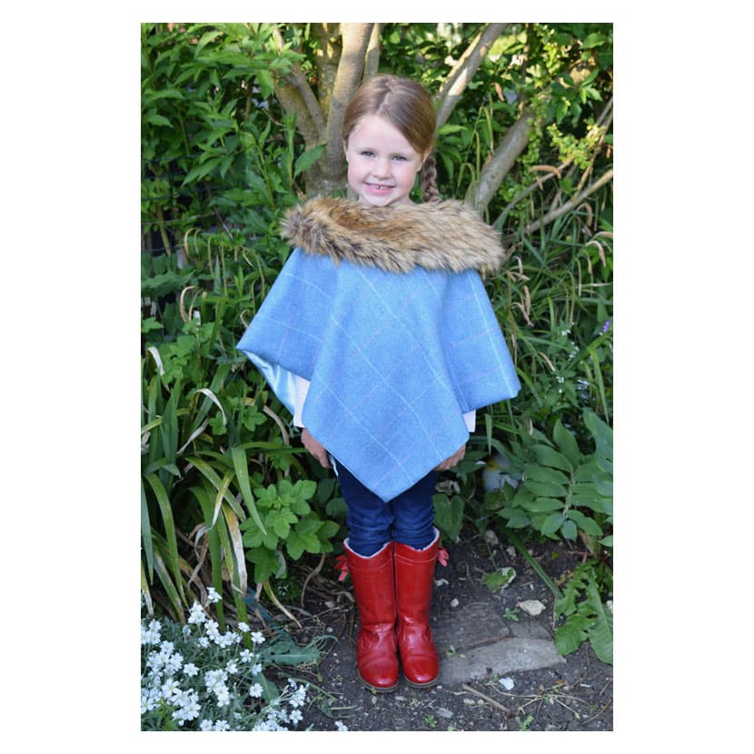 Belvoir Rug Company Tjejer George & Dotty Jessica Tweed Cape
