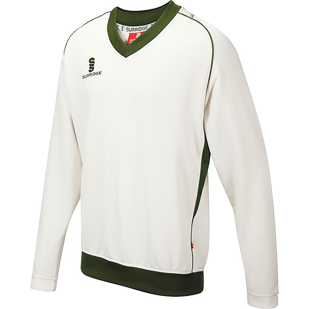 Surridge Pojkar Junior Fleece fodrad tröja Sport / cricket