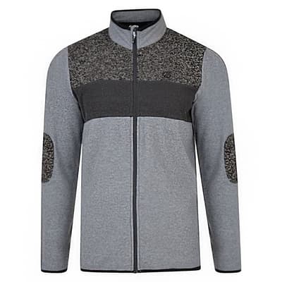Dare 2B Mens Incluse Full Zip Knit Effect Fleece Sweater