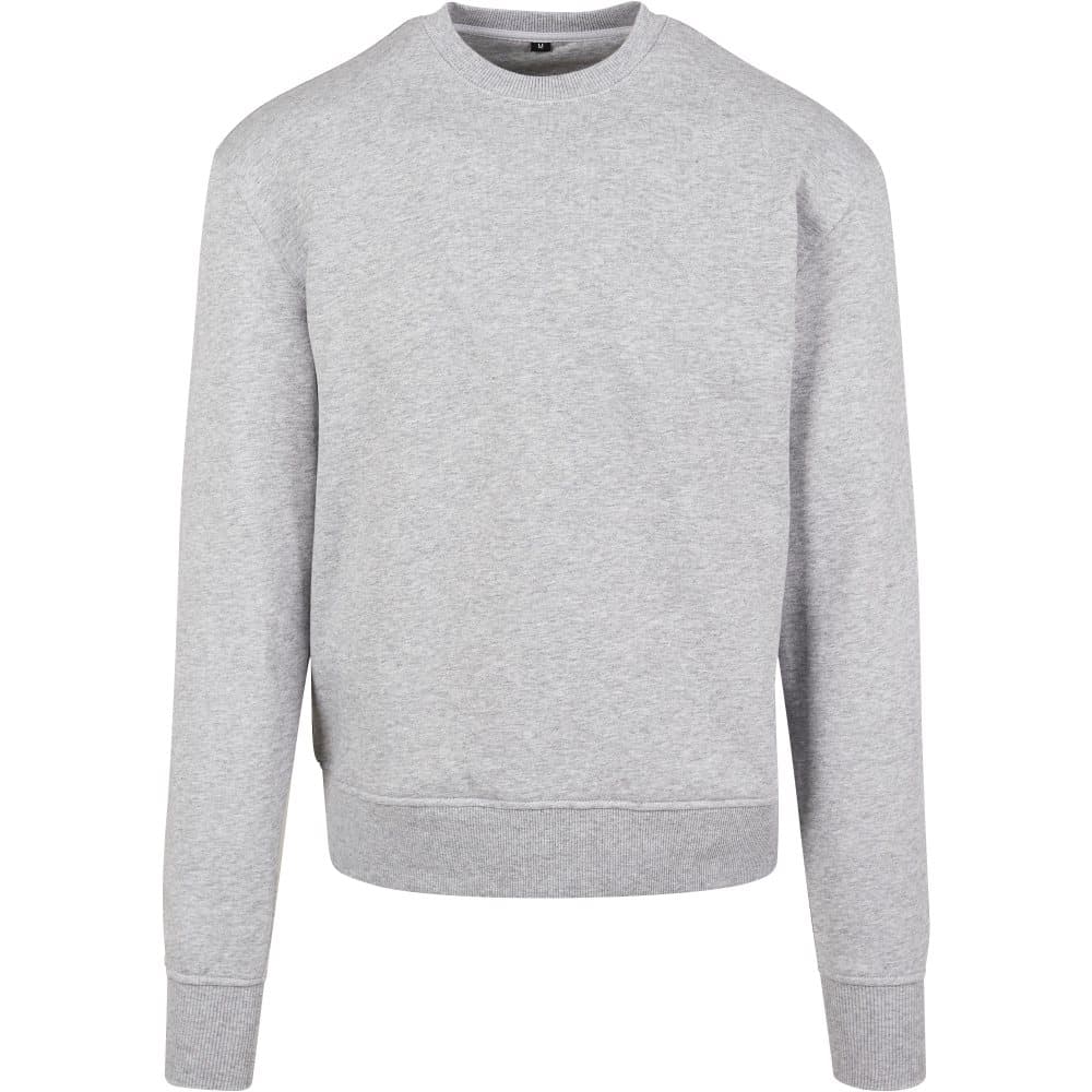 Build Your Brand Unisex Vuxna Premium överdimensionerad tröja med Crew Neck