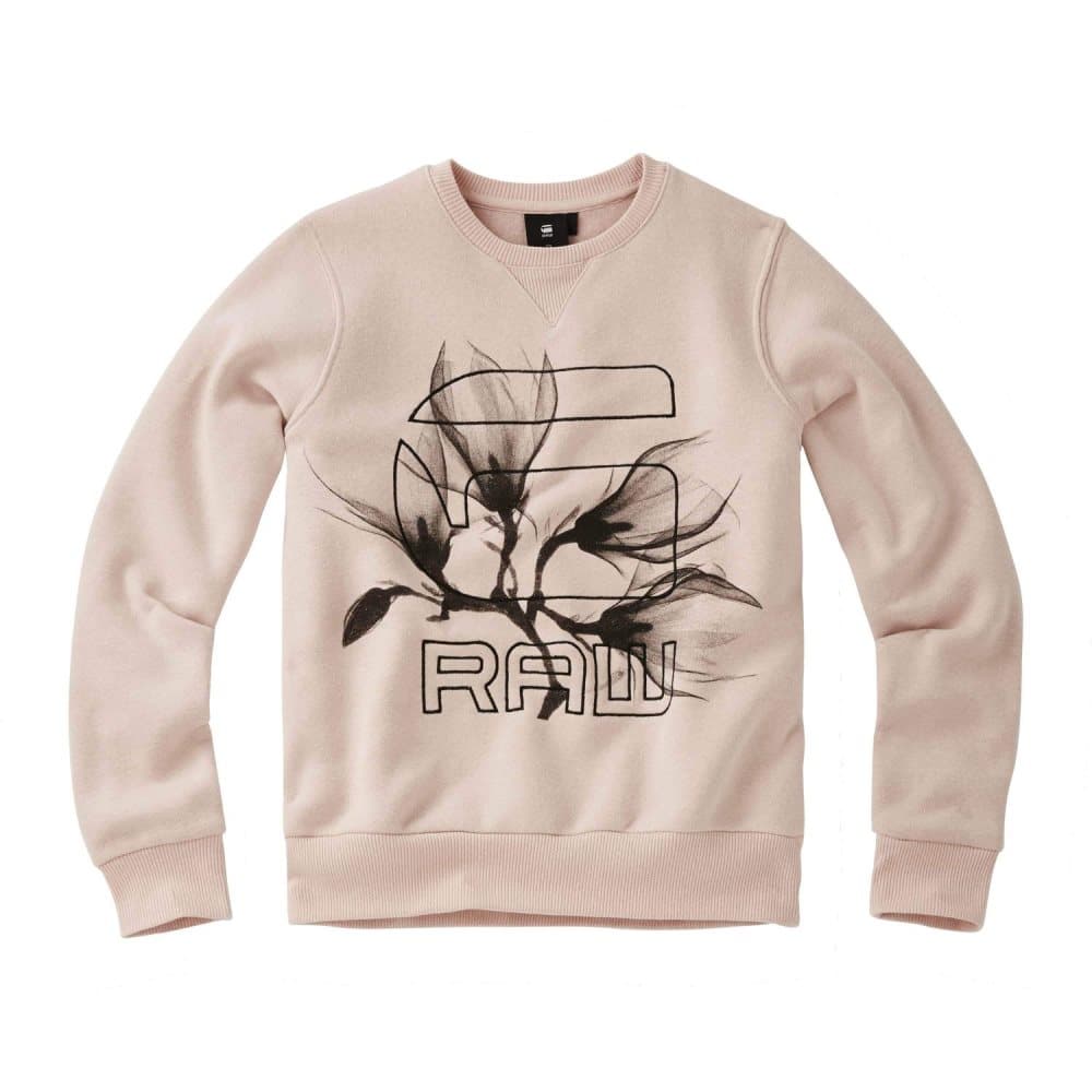 G-star RAW CREWNECK Genser - Peach