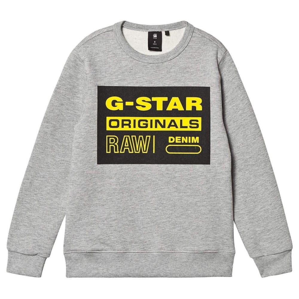 G-star Raw Originals CREW Genser - Grey