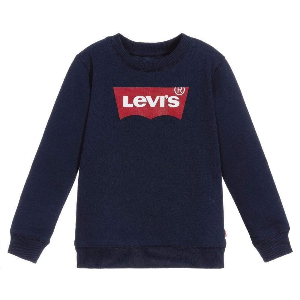 Levis Kids BATWING CREWECK Genser - Dress Blue - Nyhet!