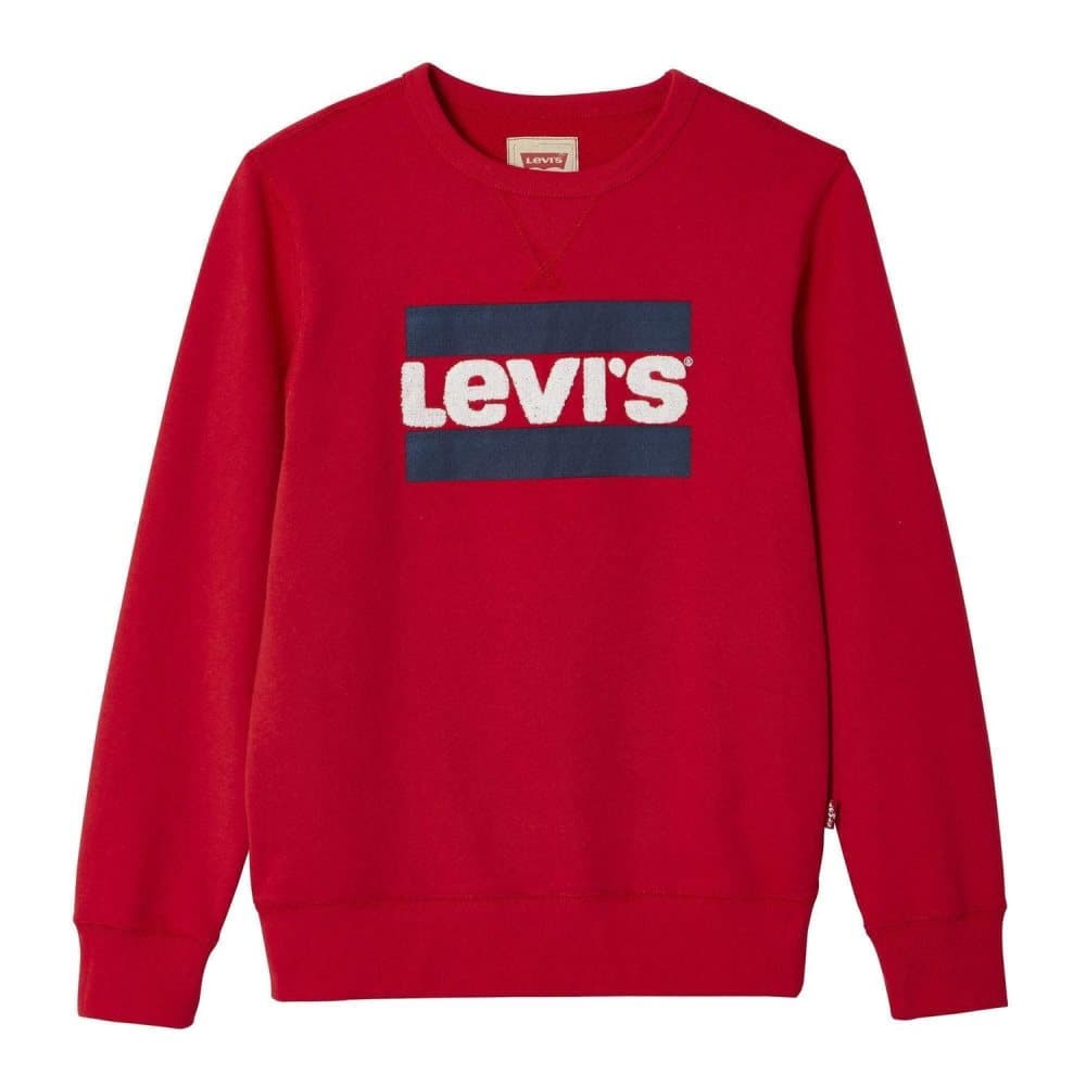 Levis Sweat CREWHERO Genser - Dark red