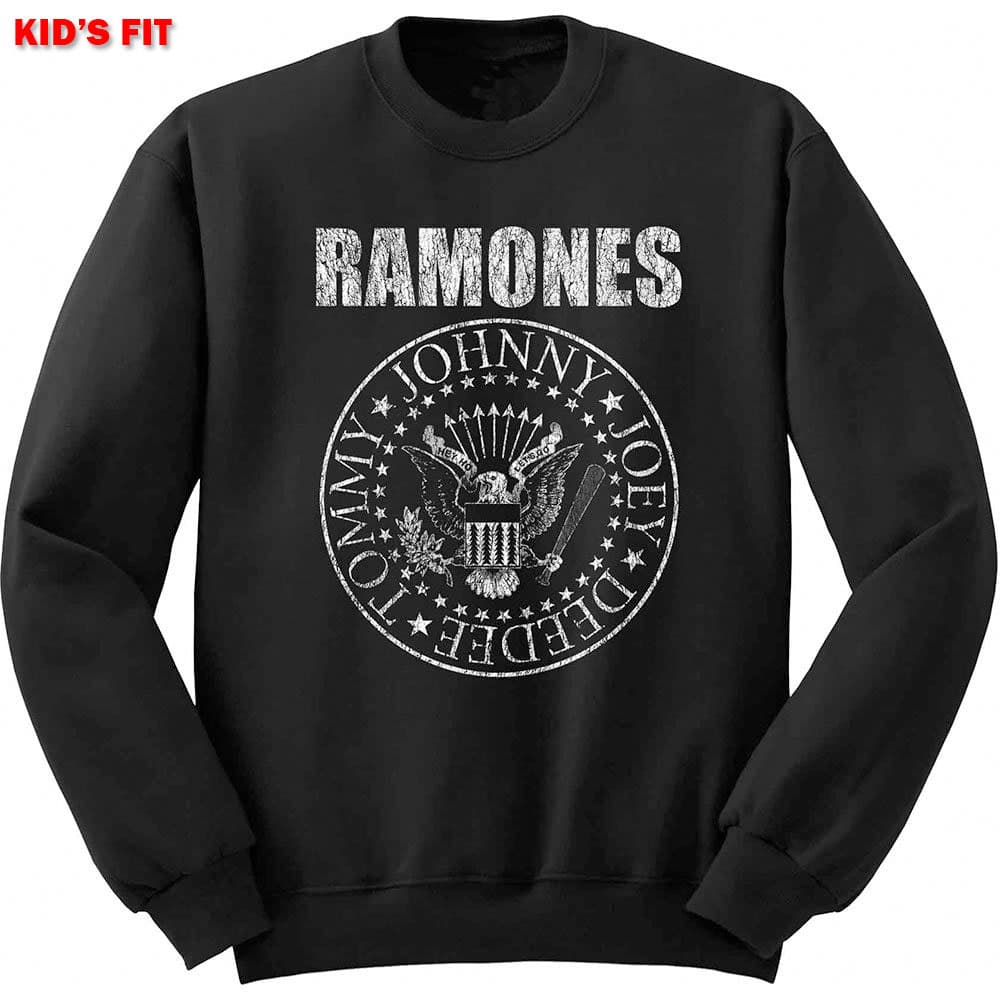 Ramones Kids Sweatshirt: Presidential Seal (7 - 8 Years)