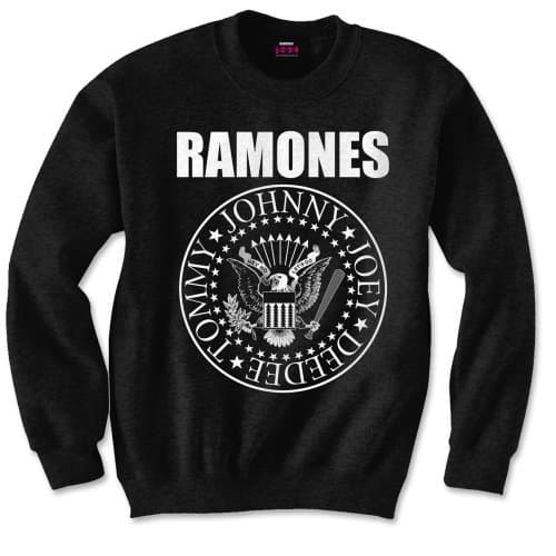 Ramones Unisex Sweatshirt: Presidential Seal (Small)
