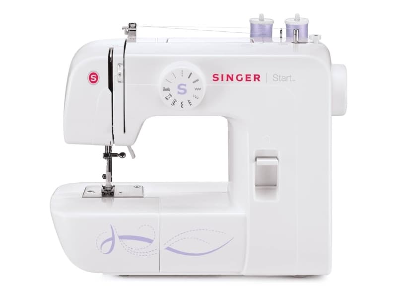 SINGER Start 1306, Automatisk symaskine, Hvid, 4 trin, Variabel, Knapper, Løftestang, Mekanisk