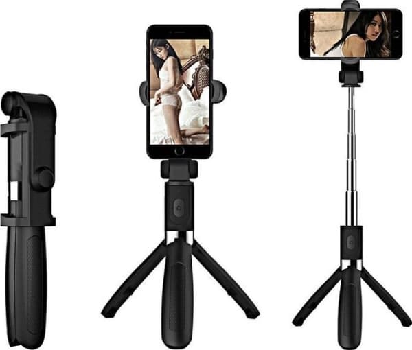 Selfie stick Apexel Apexel APL-D4H Selfie stick L01 Tripod Universal Bluetooth phone holder