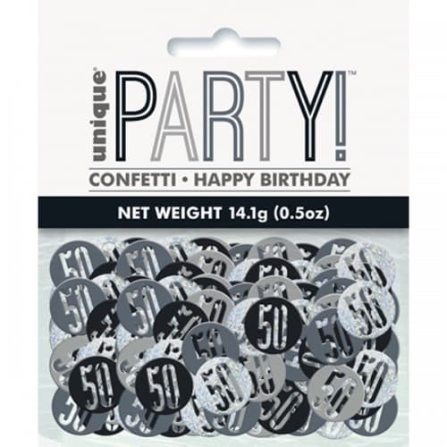 Unique Party Glitz Foil Confetti