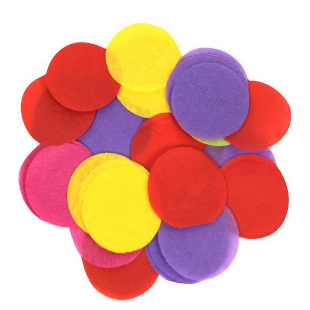 Oaktree Tissue Flame Retardant Round Paper Confetti