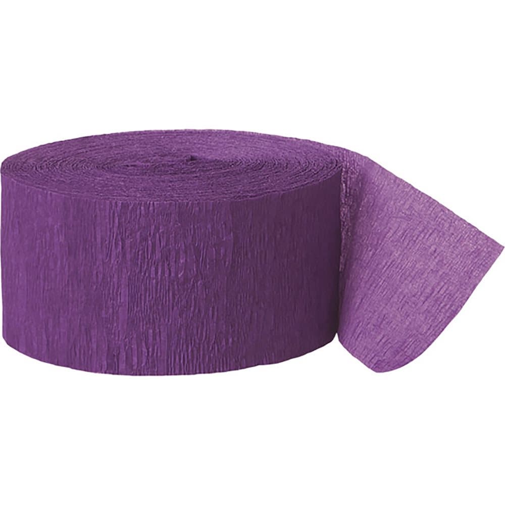 Unique Party Crepe Streamer Roll (81ft)