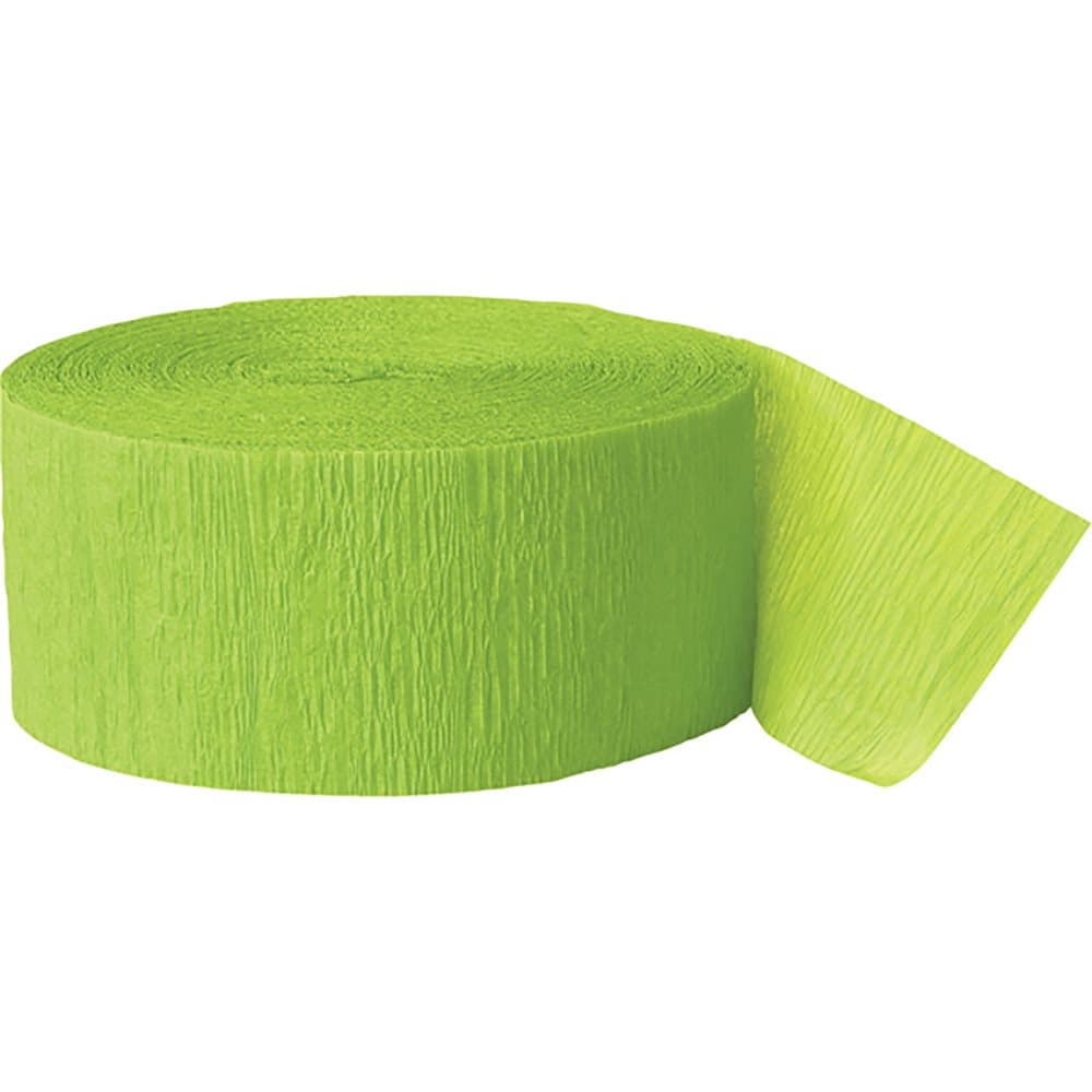 Unique Party Crepe Streamer Roll (81ft)