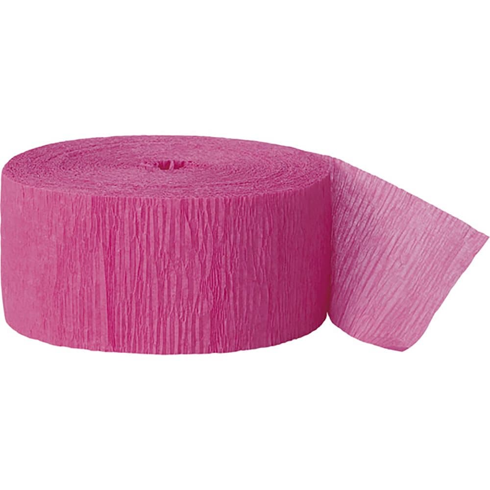 Unique Party Crepe Streamer Roll (81ft)