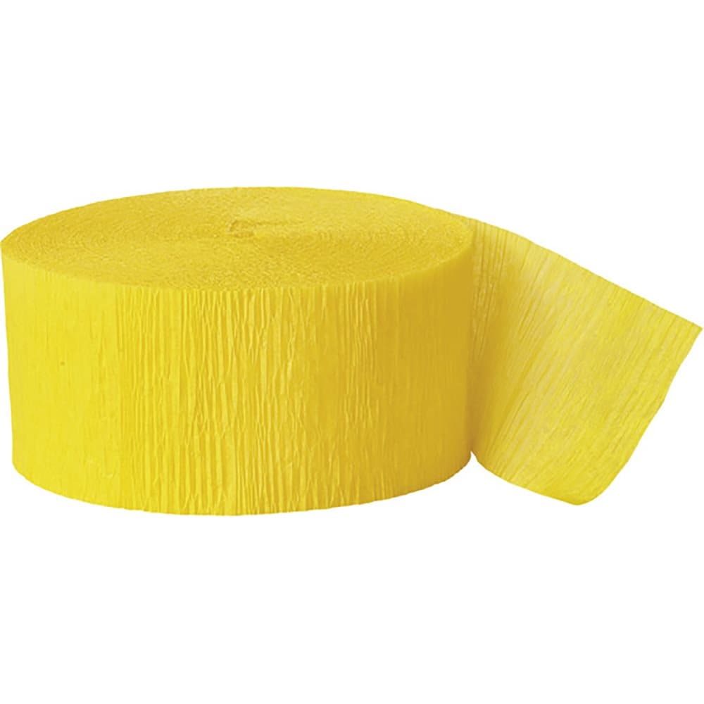 Unique Party Crepe Streamer Roll (81ft)