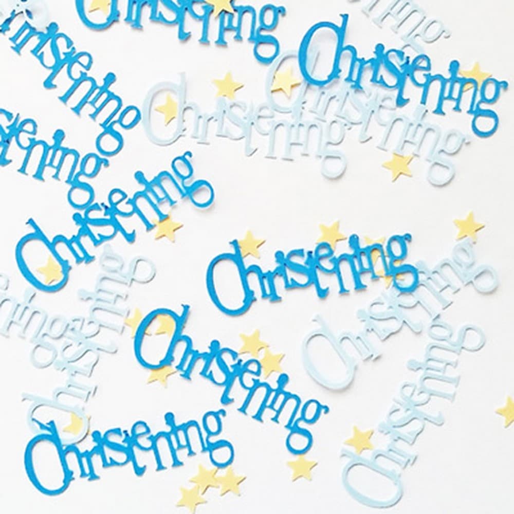 Unique Party Bunting Christening Confetti