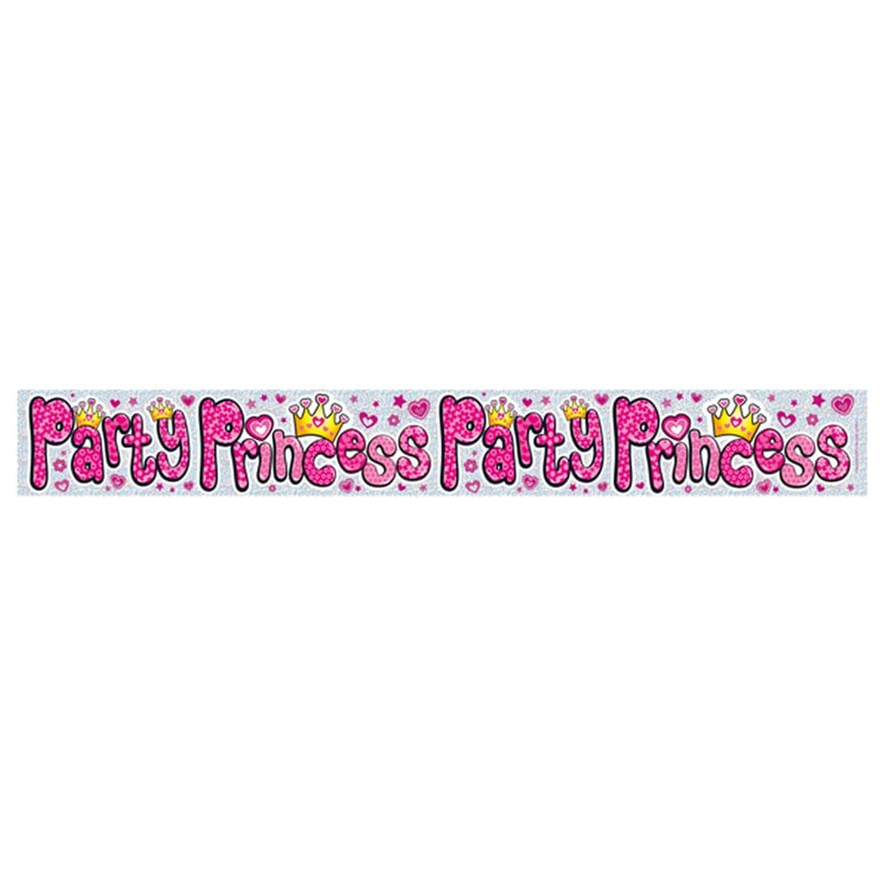 Expression Factory Holographic Party Princess Foil Party Banner
