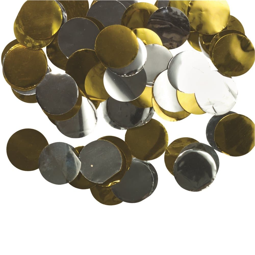Bristol Novelty Metallic Mix Round Paper Confetti