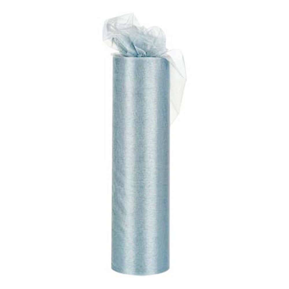 Club Green Organza 25 Metre Snow Sheer Roll