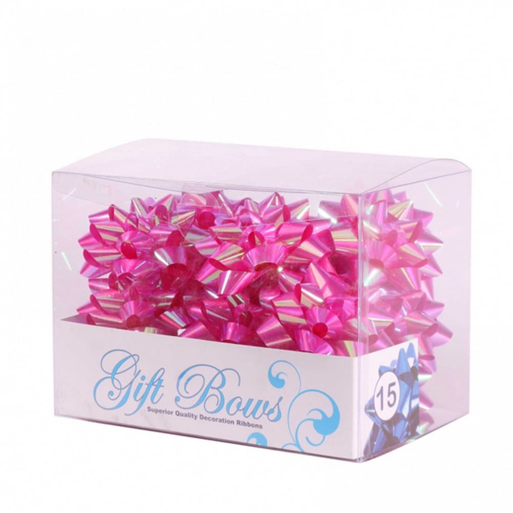 Apac Iridescent Galaxy Bows (Pack of 15)