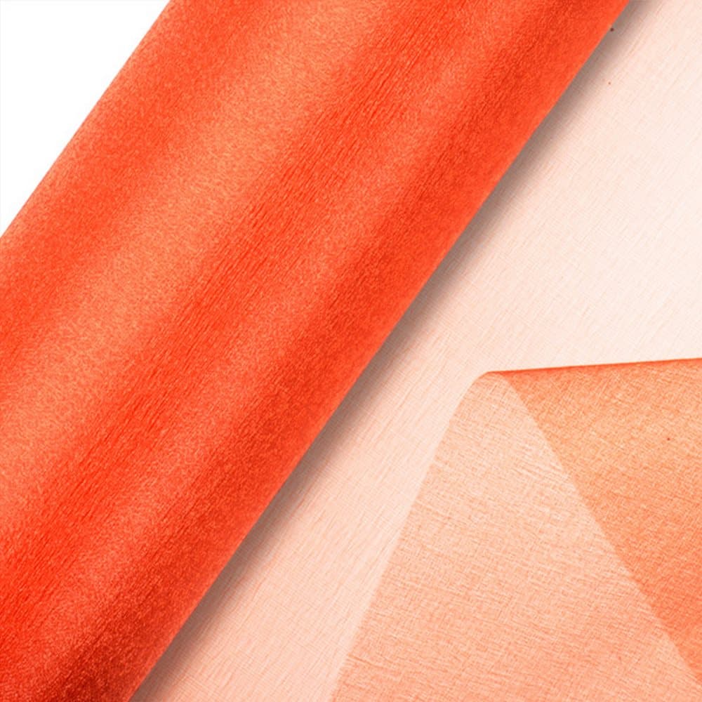 Club Green Organza 10 Metre Snow Sheer Roll