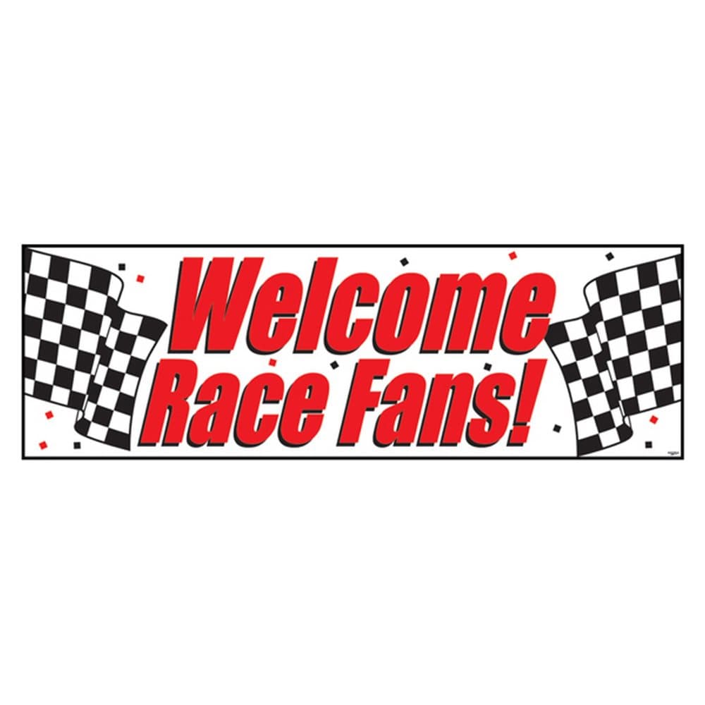 Creative Converting Welcome Race Fans! Giant Banner