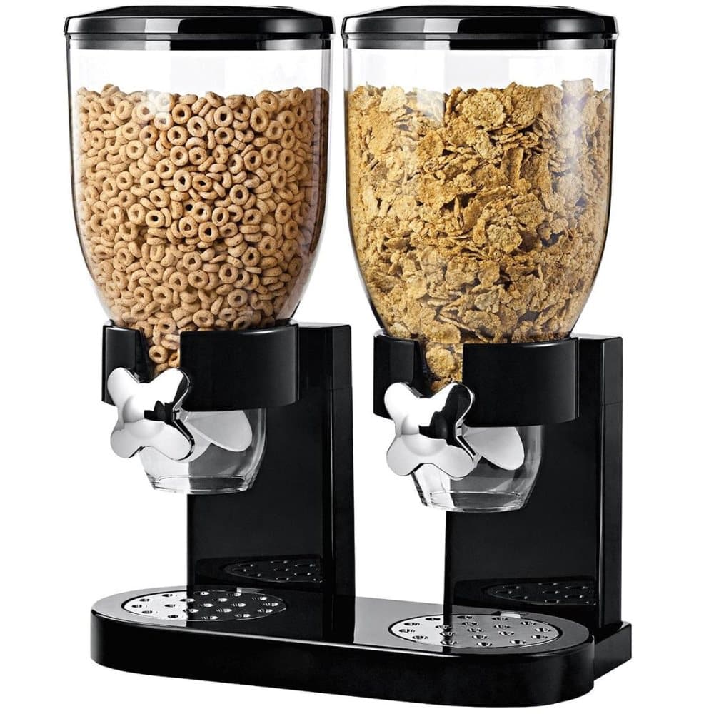Dispenser til Cornflakes - Sort