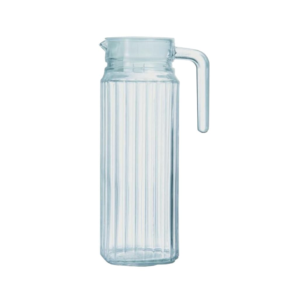 Luminarc Quadro Tall Glass Fridge Jug With Lid