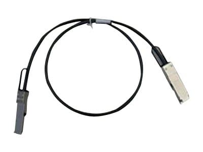 Cisco 40GBASE-CR4 Passive Copper Cable - Direktkopplingskabel - QSFP+ till QSFP+ - 5 m - dubbelaxlad - grå - för Catalyst 3016; Nexus 3016, 3064-E, 3