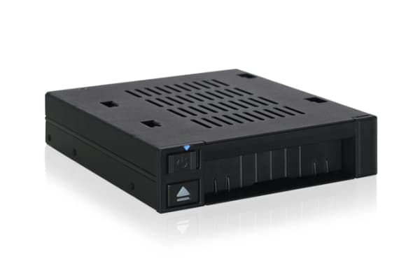 Icy Dock flexiDOCK MB521SP-B, 15 mm, 6 Gbit/s, HDD, Energiljus, Svart, Metall, Plast, CE, REACH