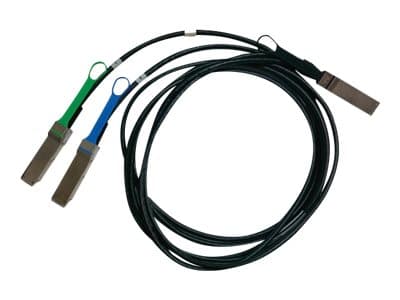 Mellanox LinkX - 200GBase direktkopplingskabel - QSFP28 till QSFP28 - 1 m - SFF-8665 - halogenfri, passiv