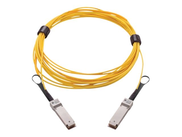 Mellanox LinkX - 200GBase direktkopplingskabel - QSFP56 till QSFP56 - 10 m - fiberoptisk - SFF-8665 - halogenfri, aktiv