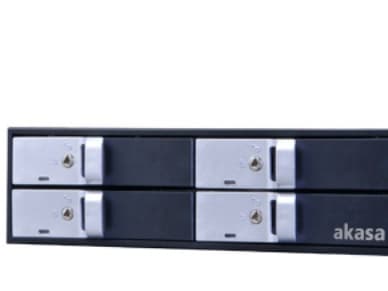 Akasa Lokstor M22 - Hållare för lagringsenheter - 2.5"