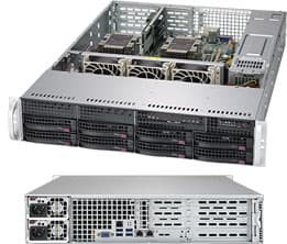 Supermicro SuperServer 6029P-WTR, Intel® C621, LGA 3647, Intel® Xeon®, 10,4 GT/s, HyperTransport, DDR4-SDRAM